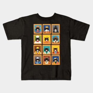 Cat Museum Kids T-Shirt